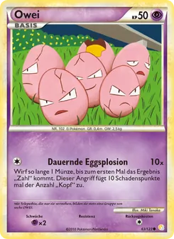 Owei, Karte 63 aus HeartGold SoulSilver