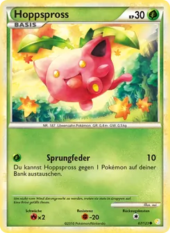 Hoppspross, Karte 67 aus HeartGold SoulSilver