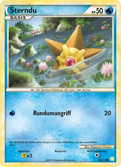 Sterndu, Karte 84 aus HeartGold SoulSilver