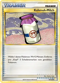 Kuhmuh-Milch, Karte 94 aus HeartGold SoulSilver