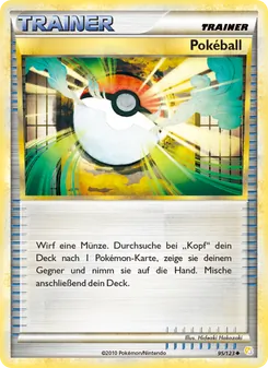 Pokéball, Karte 95 aus HeartGold SoulSilver