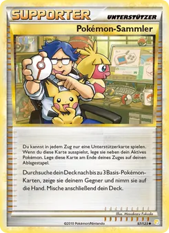 Pokémon-Sammler, Karte 97 aus HeartGold SoulSilver