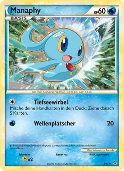 Manaphy, Karte 3 aus Entfesselt