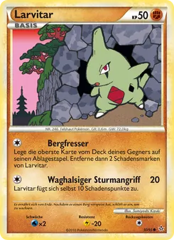 Larvitar, Karte 50 aus Entfesselt