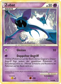 Zubat, Karte 70 aus Entfesselt