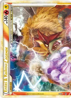Entei & Raikou LEGENDE, Karte 90 aus Entfesselt