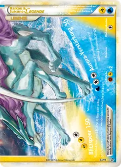 Raikou & Suicune LEGENDE, Karte 93 aus Entfesselt