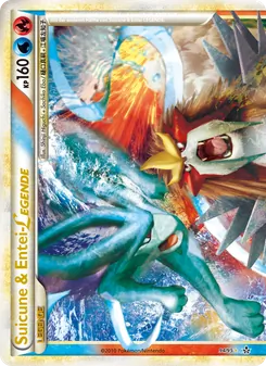 Suicune & Entei LEGENDE, Karte 94 aus Entfesselt
