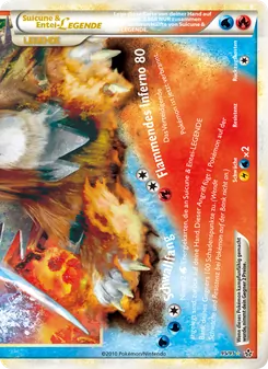 Suicune & Entei LEGENDE, Karte 95 aus Entfesselt