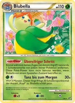 Blubella, Karte 1 aus Unerschrocken