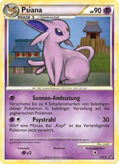 Psiana, Karte 2 aus Unerschrocken