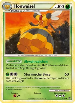 Honweisel, Karte 23 aus Unerschrocken