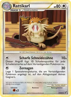 Rattikarl, Karte 34 aus Unerschrocken