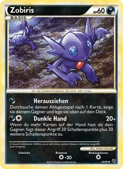 Zobiris, Karte 35 aus Unerschrocken