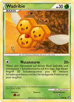 Wadribie, Karte 44 aus Unerschrocken