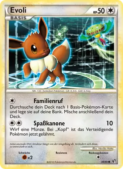 Evoli, Karte 48 aus Unerschrocken