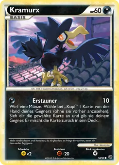 Kramurx, Karte 58 aus Unerschrocken