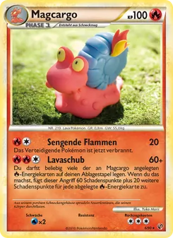 Magcargo, Karte 6 aus Unerschrocken