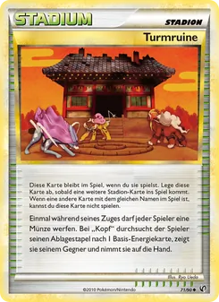 Turmruine, Karte 71 aus Unerschrocken