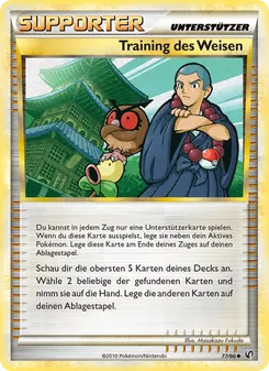 Training des Weisen, Karte 77 aus Unerschrocken