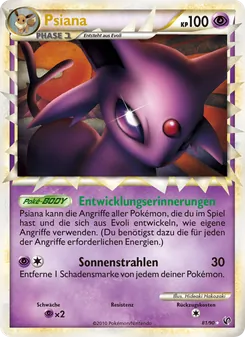 Psiana, Karte 81 aus Unerschrocken