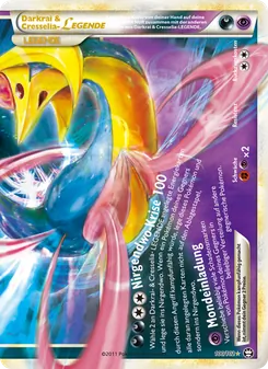 Darkrai & Cresselia LEGENDE, Karte 100 aus Triumph