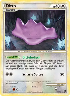 Ditto, Karte 17 aus Triumph