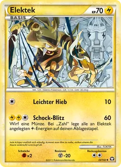 Elektek, Karte 33 aus Triumph