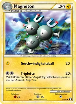 Magneton, Karte 43 aus Triumph