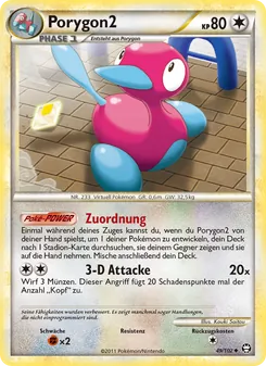 Porygon2, Karte 49 aus Triumph