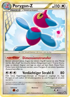 Porygon-Z, Karte 7 aus Triumph