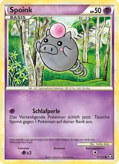Spoink, Karte 77 aus Triumph