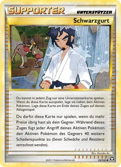 Schwarzgurt, Karte 85 aus Triumph
