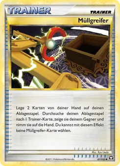 Müllgreifer, Karte 87 aus Triumph
