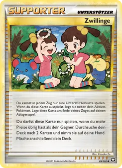 Zwillinge, Karte 89 aus Triumph