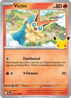 Victini, Karte 013 aus 30 Jahre