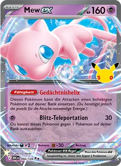 Mew-ex, Karte 066 aus 30 Jahre
