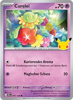 Curelei, Karte 077 aus 30 Jahre