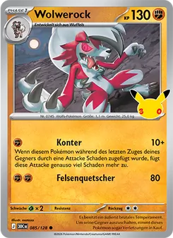 Wolwerock, Karte 085 aus 30 Jahre