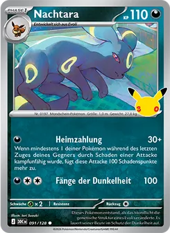 Nachtara, Karte 091 aus 30 Jahre
