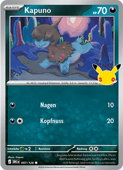 Kapuno, Karte 097 aus 30 Jahre