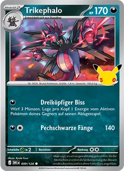Trikephalo, Karte 099 aus 30 Jahre