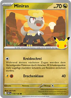 Miniras, Karte 110 aus 30 Jahre
