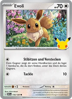 Evoli, Karte 116 aus 30 Jahre