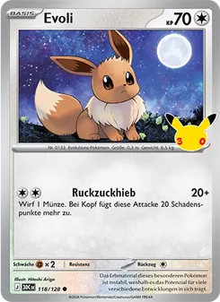 Evoli, Karte 118 aus 30 Jahre