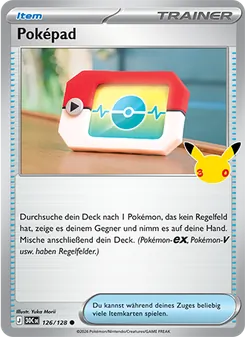 Poképad, Karte 126 aus 30 Jahre