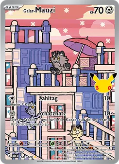 Galar-Mauzi, Karte 141 aus 30 Jahre