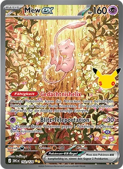 Mew-ex, Karte 152 aus 30 Jahre