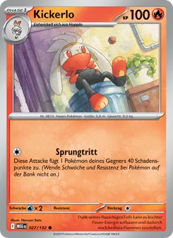 Kickerlo, Karte 027 aus Mega-Entwicklung