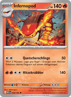 Infernopod, Karte 030 aus Mega-Entwicklung